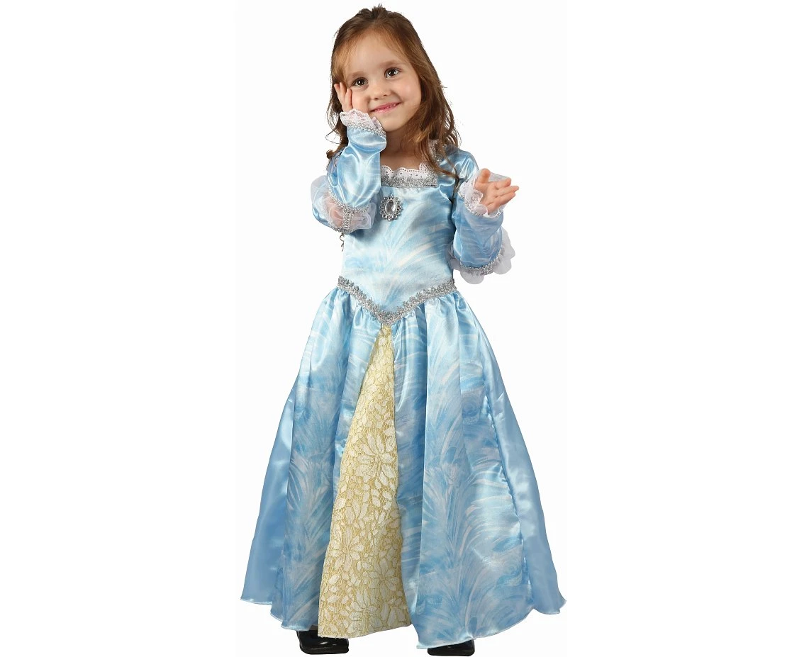 Costume for child Blue Princess (dress), size 92/104 cm
